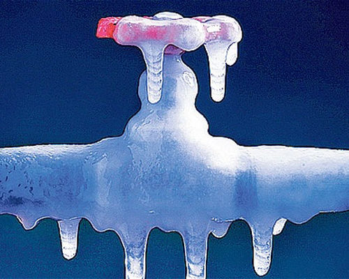 frozen pipes